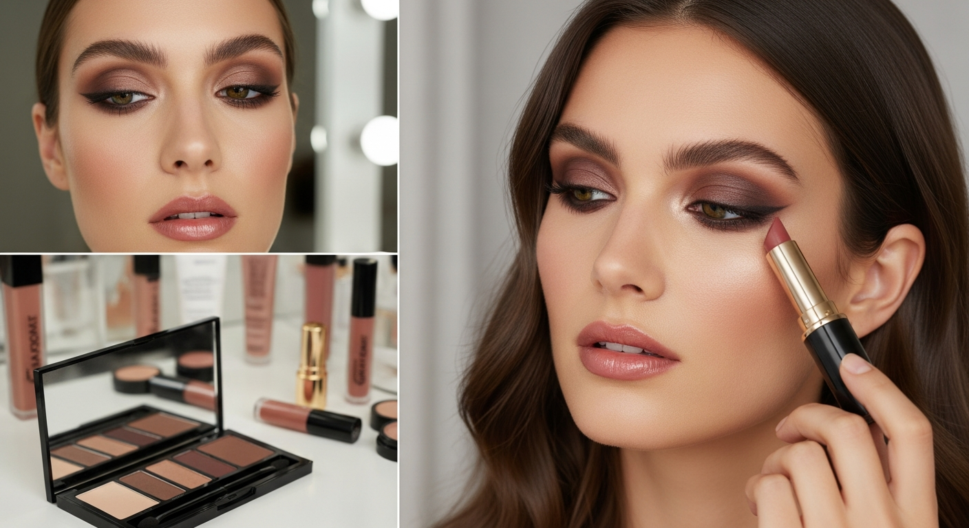 Métamorphose Élégante : Le Secret d'un Maquillage Jour-Nuit Impeccable avec des Produits de Luxe