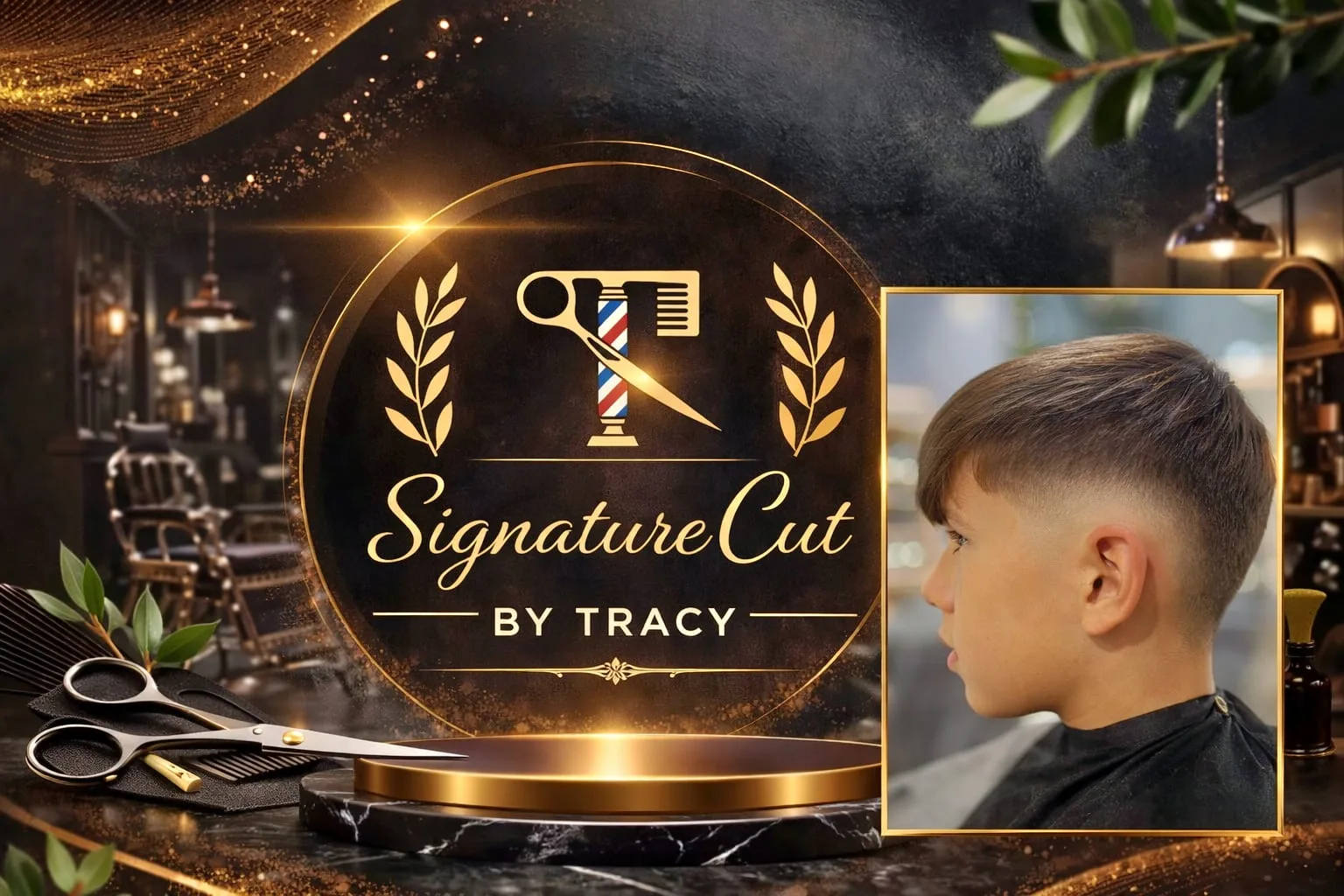 Signature cut by Tracy - Barbier Pau - Signature cut by Tracy - Photo Galerie - OneBooking