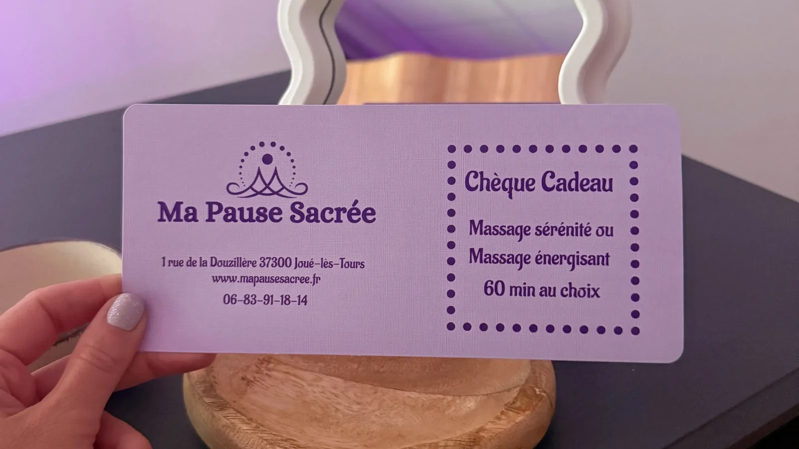Ma pause sacrée - Massage Joué-lès-Tours - Ma pause sacrée - Photo Galerie - OneBooking