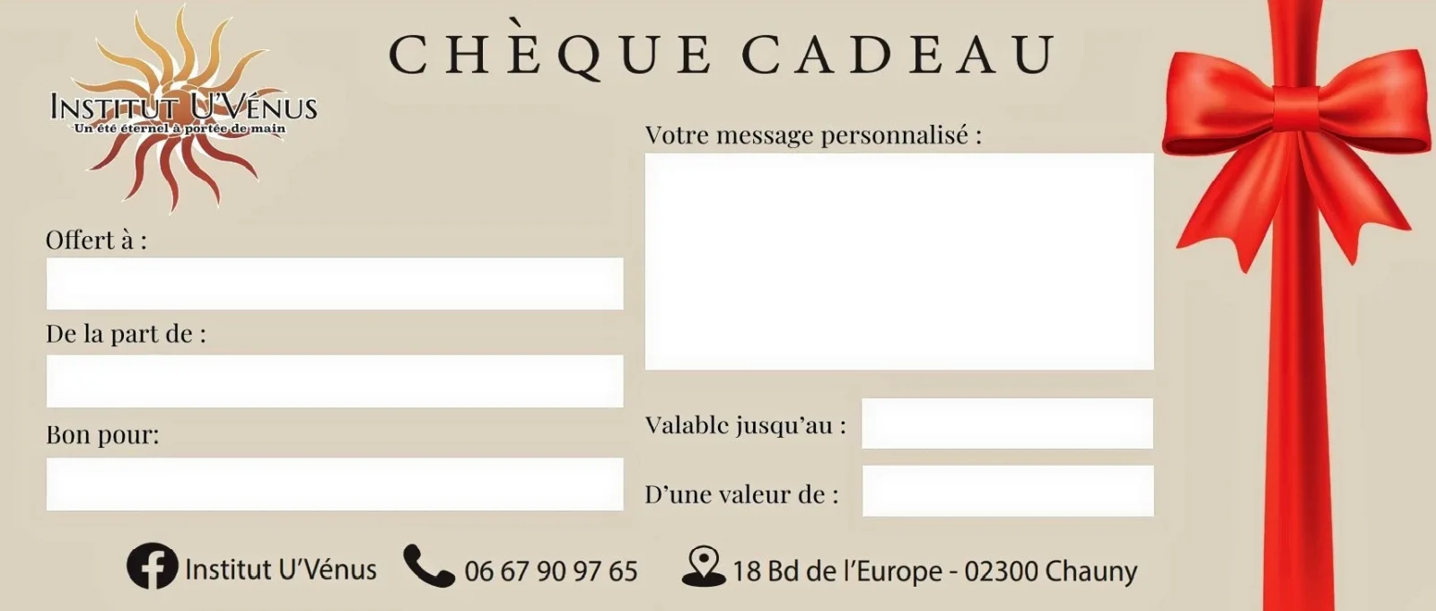 Institut U’Venus - Institut de beauté Chauny - Institut U’Venus - Photo Galerie - OneBooking