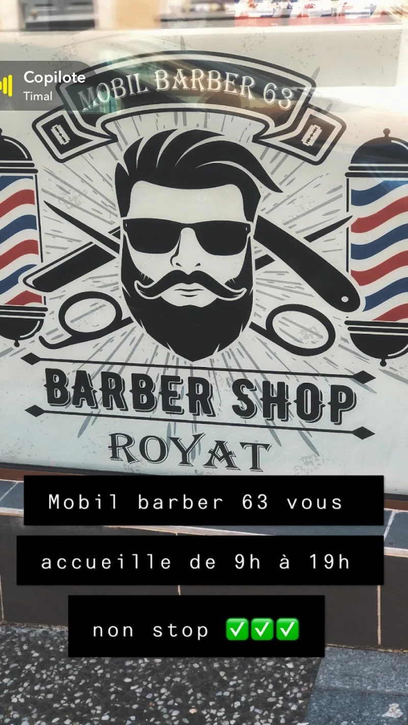 MoBIL BARBER 63 - Barbier Clermont-Ferrand - OneBooking