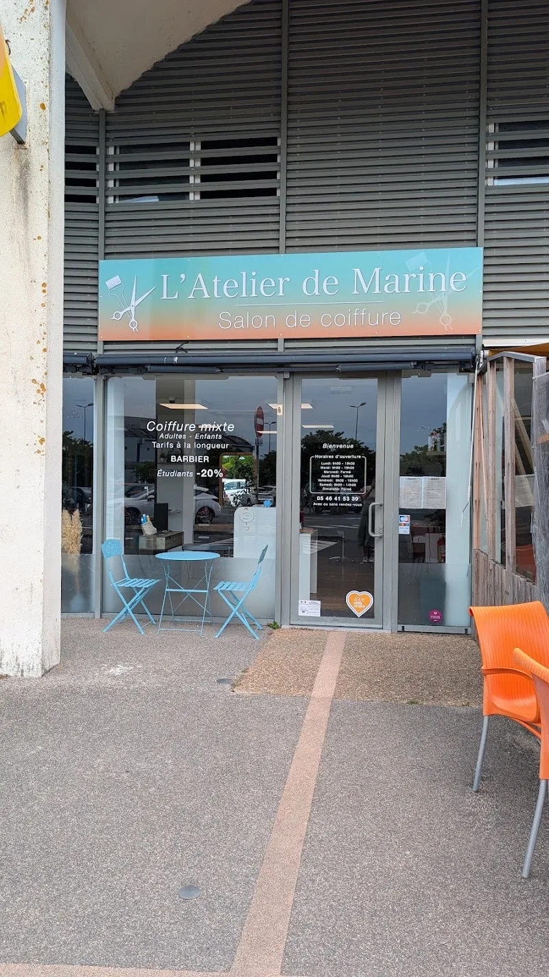 L'atelier de Marine - Aytré - Barbier La Rochelle - OneBooking