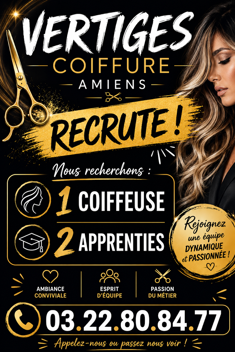 Vertige'S Amiens centre- ville sans rendez-vous - Barbier Amiens - OneBooking