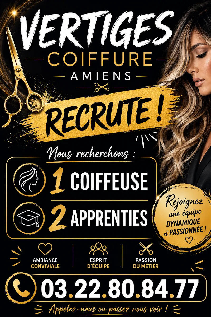 Vertige'S Amiens centre- ville sans rendez-vous - Barbier Amiens - OneBooking