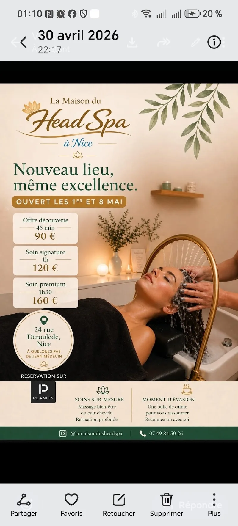 La Maison du Head Spa Nice - Massage Nice - OneBooking