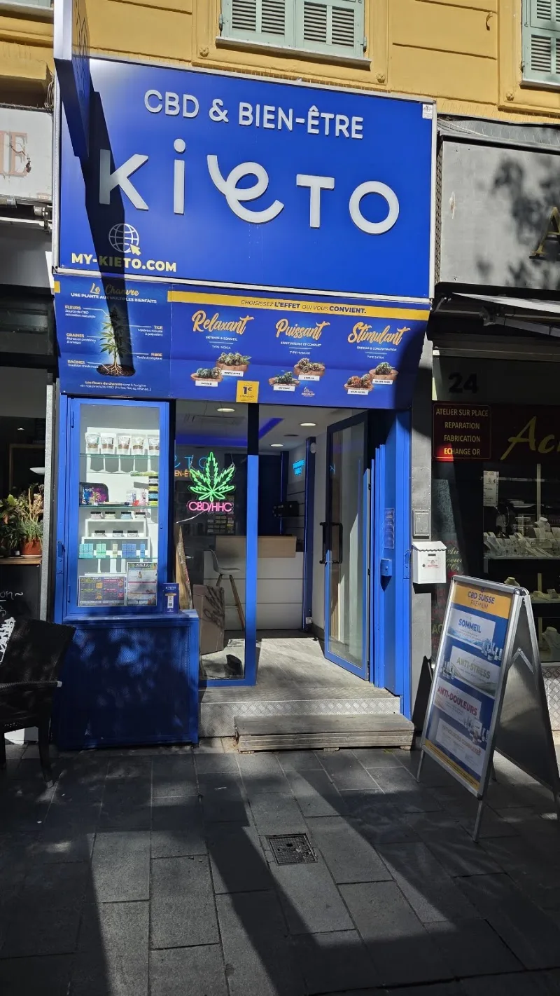 CBD SHOP Nice - KIETO CBD & Bien-être Malaussena - huile crème fleurs résine gummies etc - Bien-être Nice - OneBooking