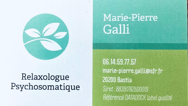 Marie-Pierre Galli Relaxologue - Bien-être Bastia - OneBooking